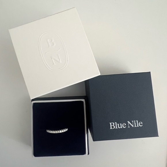 Diamond band by Blue Nile - Picture 5 of 5